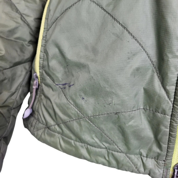 L.L. Bean Womens Green Full Zip Lightweight Puffer Jacket Packable - Picture 6 of 8